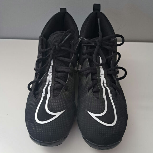 Nike Alpha Menace 3 Shark Football Black Cleats Men's 11 - Picture 3 of 8